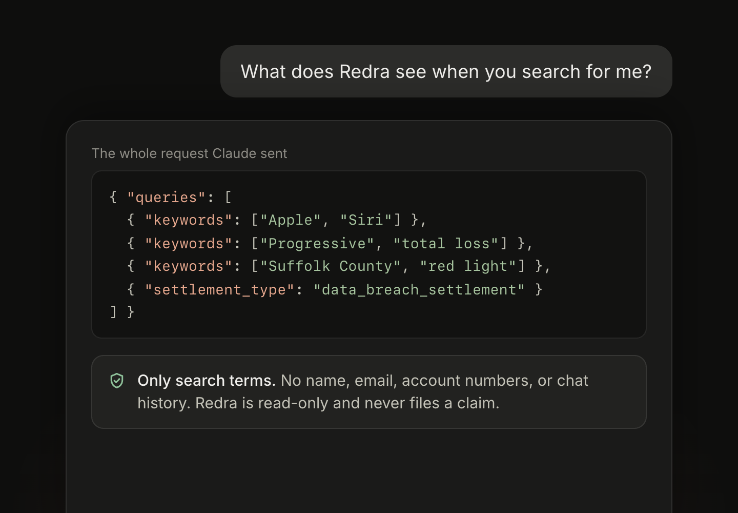 Redra screenshot